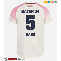 Moške Nogometnih dresov Bayer Leverkusen Loic Bade #5 Gostujoči 2025-26 Kratki rokavi